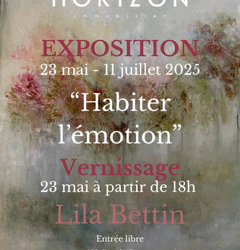 Habiter l'émotion, Expo solo du 23 mai au 11 juillet 2025
